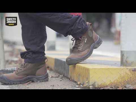 安全鞋 鋼頭  鋼底  防刺穿 DAKAR S3 啡色 時尚 安全鞋