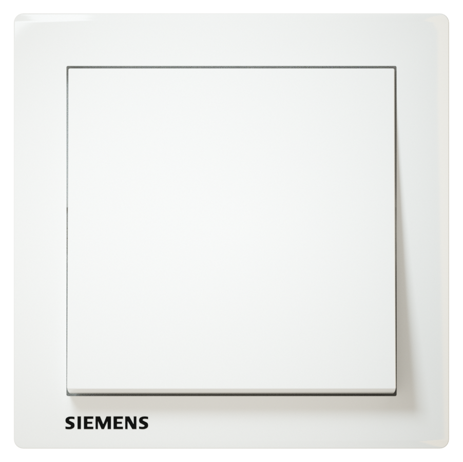 SIEMENS 西門子 DELTA® relfa 10AX 單位開關掣 (白)