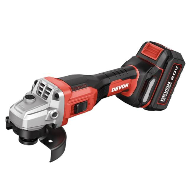 角磨機 100mm  20V 鋰電 無刷 高速 DEVON 大有 2906