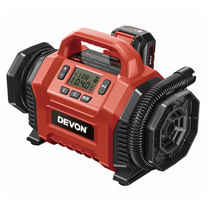 充氣泵 20V 充電 小巧 DEVON 大有 5940 充電充氣泵