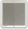 SIEMENS 西門子 DELTA® seata 10AX 雙位開關掣