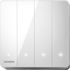 SIEMENS 西門子 DELTA® arina 16AX 四位單控開關掣 (LED燈)