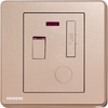 SIEMENS 西門子 DELTA® arina 13A 雙極開關保險菲士接線蘇 (帶霓虹燈指示器)