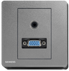 SIEMENS 西門子 DELTA® arina VGA + F3.5 插座