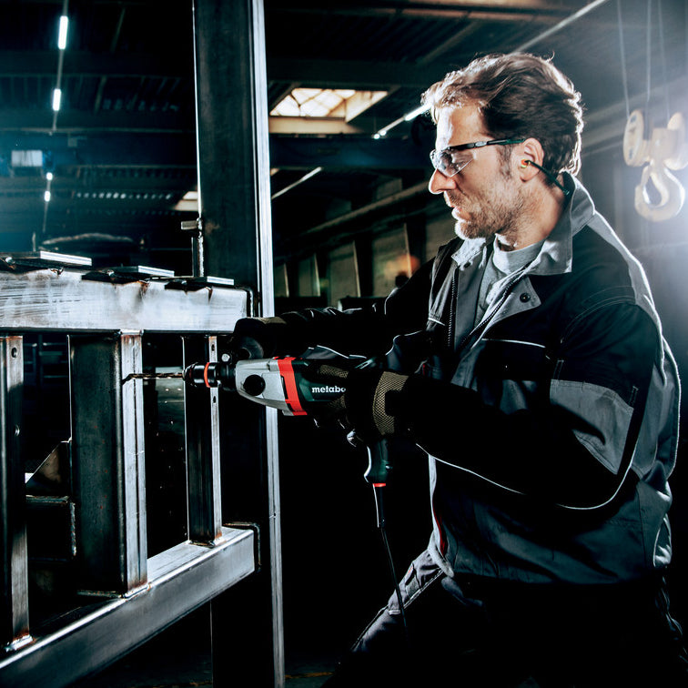 衝擊鑽 850W 堅固的 壓鑄 鋁製 齒輪箱 METABO 麥太保 SBE 850-2