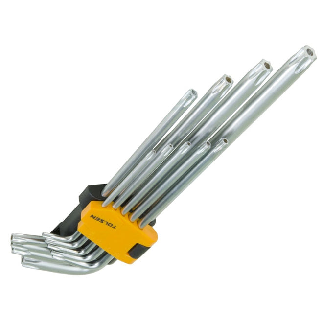 9支裝 特長 TH10~TH50 有孔星匙套裝 TOLSEN 東森牌