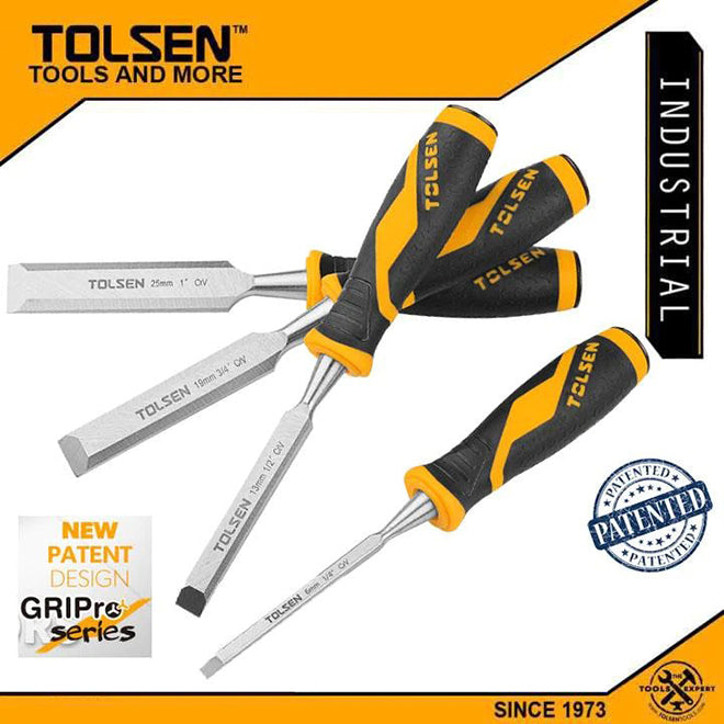  4枝 6～25mm 木作套裝 TOLSEN 東森牌