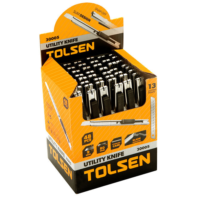 9mm 不銹鋼細鎅刀 TOLSEN 東森牌