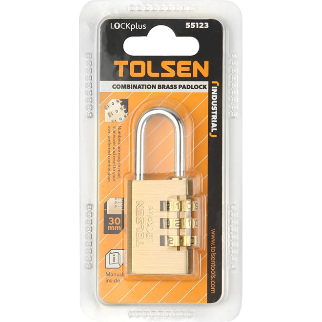 20/30mm 數字掛鎖 TOLSEN 東森牌