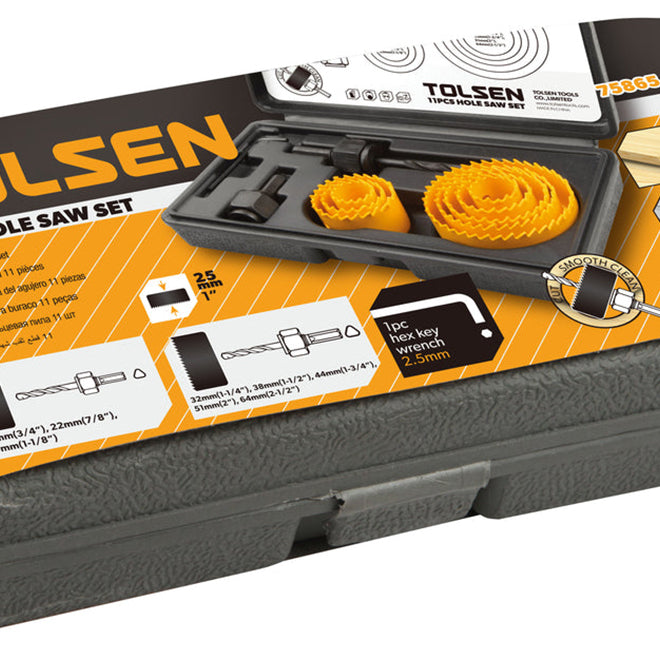 19～64/127mm 令梳套裝 TOLSEN 東森牌