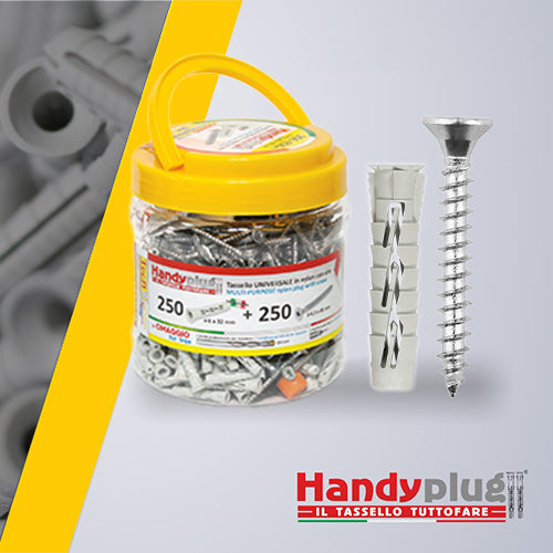 膠塞 螺絲 Ø6～Ø8 多用途 手提桶 套裝 意大利 TECFI VZ HANDYPLUG